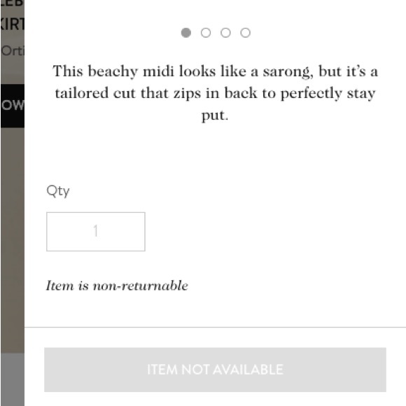 GOOP x JOHANNA ORTIZ “Ancestral Celebrations Midi Skirt- Ecru” - Picture 4 of 8